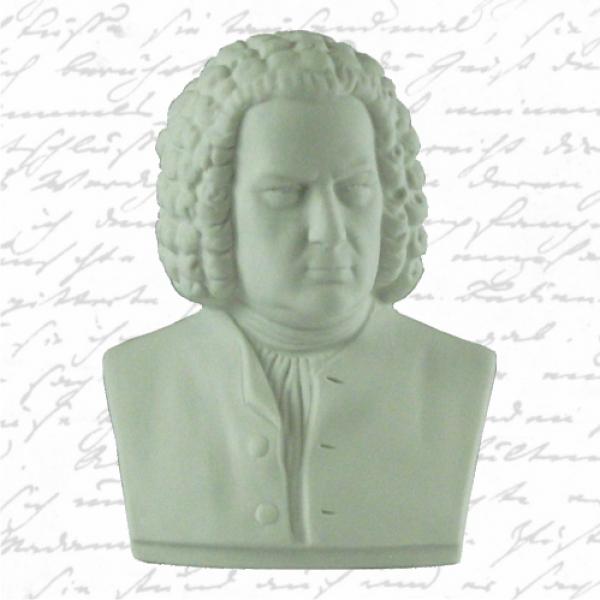 Porzellan-Büste Johann Sebastian Bach