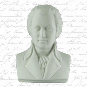 Porcelain Bust Wolgang Amadeus Mozart