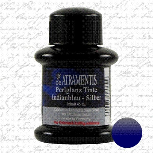 Pearlscent InkIndian Blue Silver