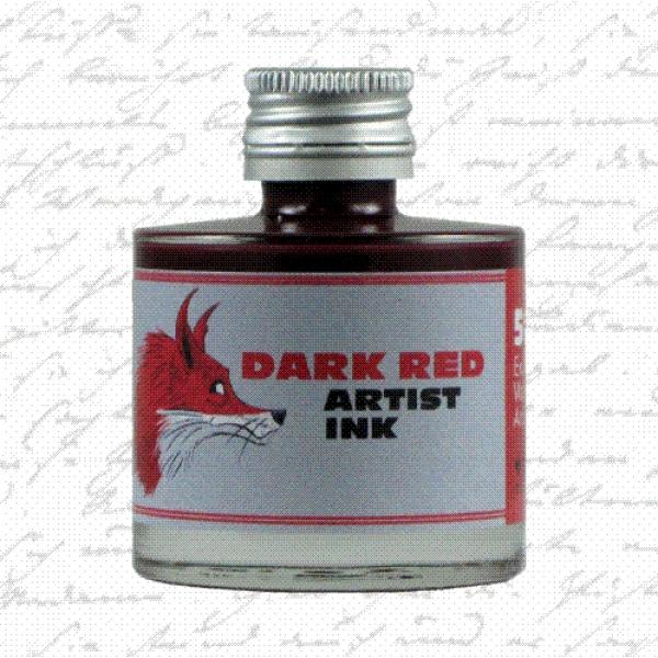 Artist Ink DARK RED