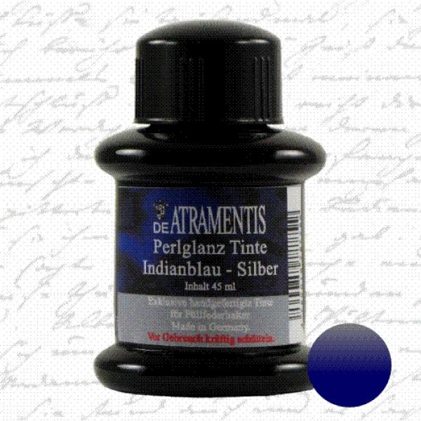 Pearlscent InkIndian Blue Silver